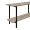 Manhattan Comfort Celine Side Table Console in Grey 25555-GY - alternate 6